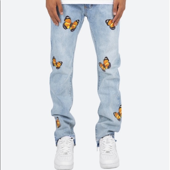 MNML Other - D223 MNML BRAND BUTTERFLY BLUE DENIM, SIZE 29 MENS